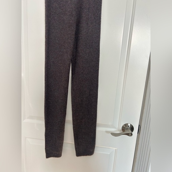 Ruve Imalona Knit Stretchy Button Up Skinny Pants In Purple Gray Size S - Picture 12 of 13